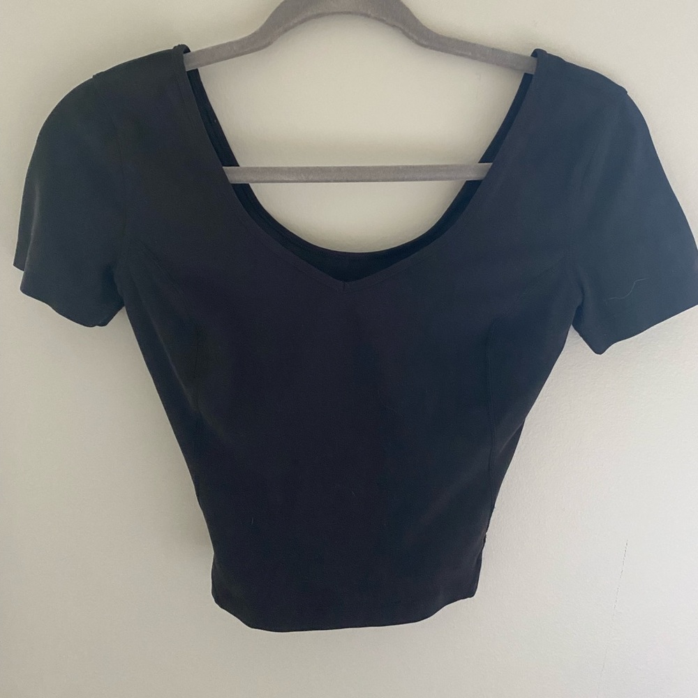 lululemon black align top
